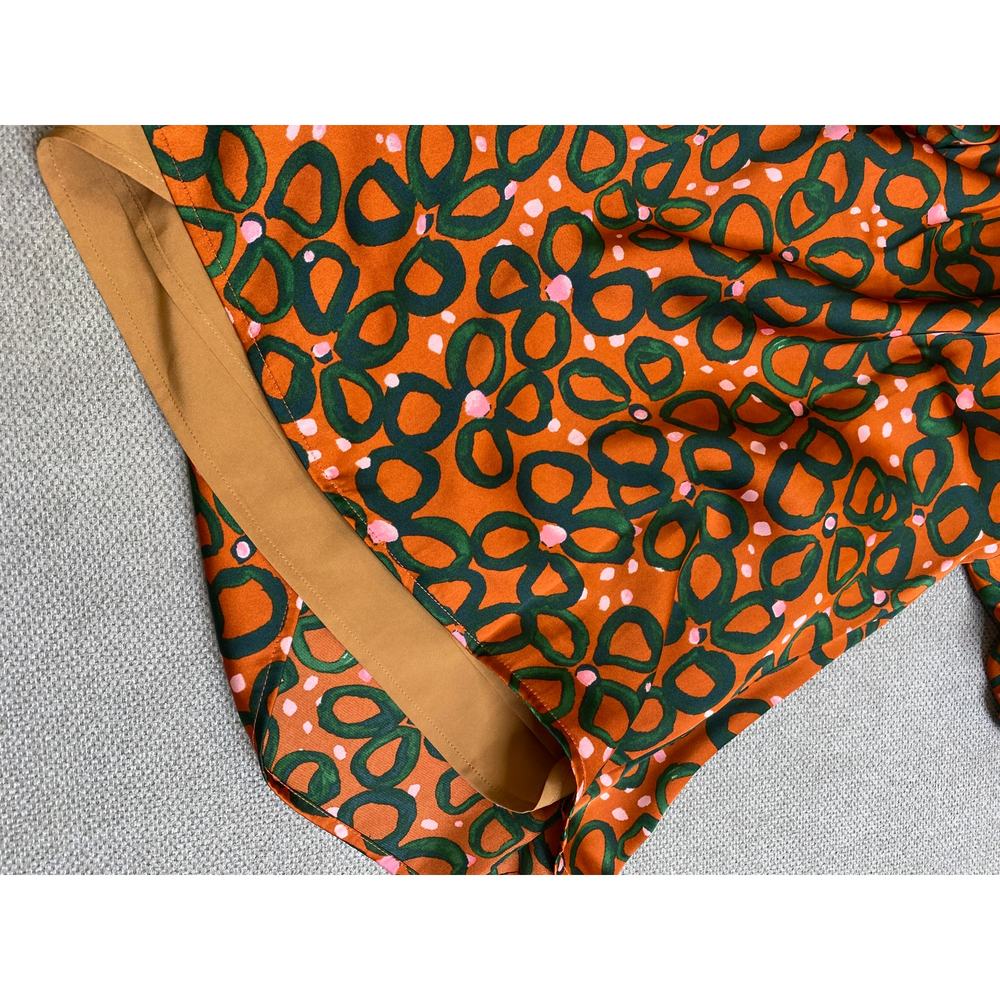 Alden Aldaire Short Sleeve Mel Top, Disco Flower, Brown/ green, Large, 198$ - Picture 9 of 11